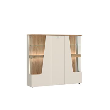 Витрина  CUT OUT CTUV03  дъб евок/кашмир  (088.002.0082)