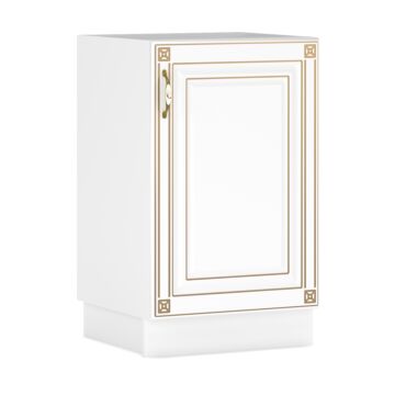 Кухненски шкаф IMPERIA 50Н бяло/златна патина  (089.001.0068)