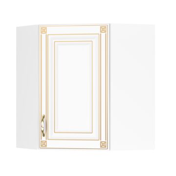 Кухненски шкаф IMPERIA 60 ъглов бяло/златна патина  (089.001.0146)