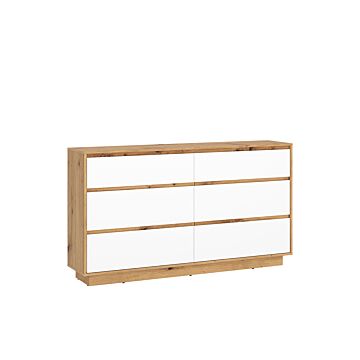 Скрин FOGGIA FOGK02 KOM1D3S дъб артисан/алпийско бяло  (088.002.0079)