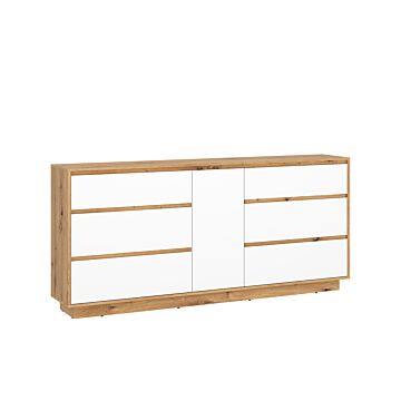 Скрин FOGGIA FOGK03 KOM2D3S дъб артисан/алпийско бяло  (088.002.0074)