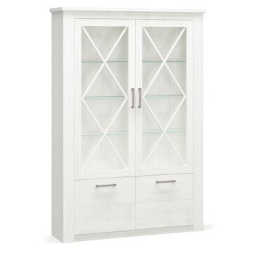 Витрина GEORGIA 2Д2В бор андерсон  (089.004.0191)