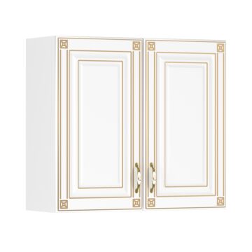 Кухненски шкаф IMPERIA 80В бяло/златна патина  (089.001.0055)