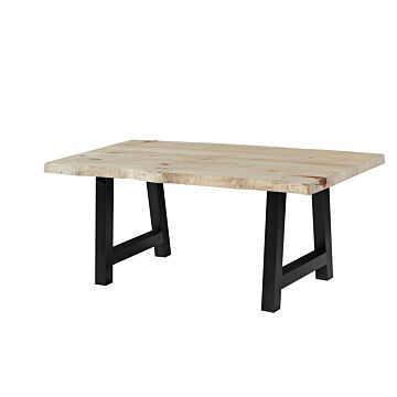 Трапезна маса PATRIK натурално/черно  (100.001.0152)