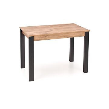 Трапезна маса GINO разтегателна, дъб вотан/черно  (100.001.0186)