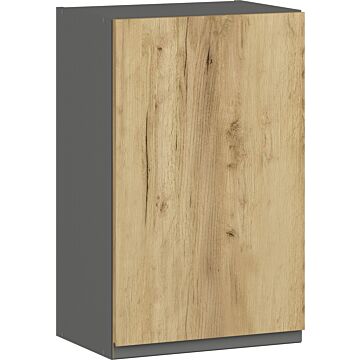 Кухненски шкаф LUSIL B-45/72 графит/златен дъб крафт  (005.002.0007)