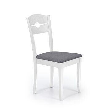 Трапезен стол MANFRED сиво/бяло  (006.001.0044)