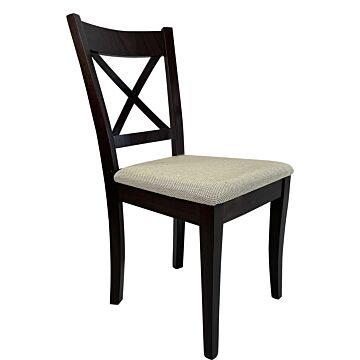 Трапезен стол RIO венге/бежово  (006.001.0049)