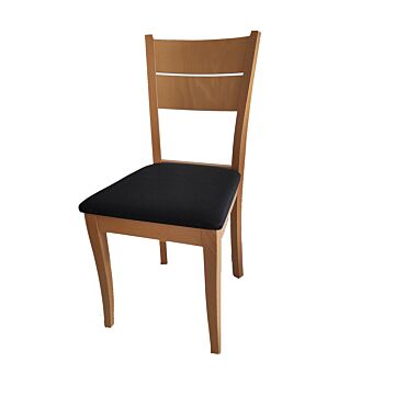 Трапезен стол SAM златен бук/антрацит  (006.001.0050)