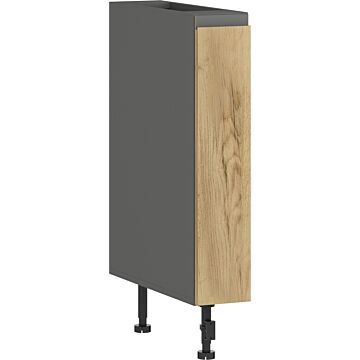 Кухненски шкаф LUSIL H-15/87 КАРГО графит/златен дъб крафт  (005.002.0049)