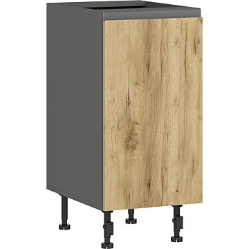 Кухненски шкаф LUSIL H-45/87 графит/златен дъб крафт  (005.002.0051)