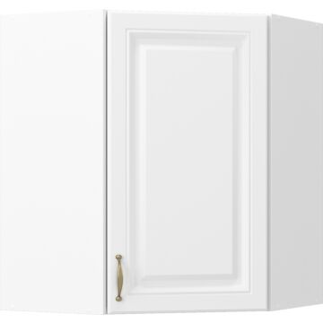 Кухненски шкаф  горен MICHELLE ъглов В-60/72/60 бяло/бяло  (005.002.0707)