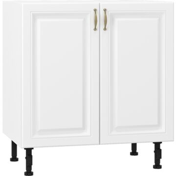 Кухненски шкаф долен MICHELLE Н-80/87 бяло/бяло  (004.103.0007)