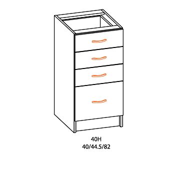 Кухненски шкаф OLA долен 40Н елша  (089.001.0211)