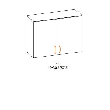 Кухненски шкаф OLA горен 60В елша  (089.001.0206)