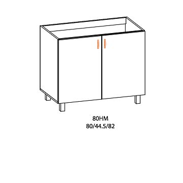 Кухненски шкаф PAULA  80НМ без плот, бреза  (089.001.1062)