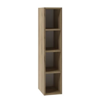 Кухненски шкаф SKY LOFT В-20/93 ОТВОРЕН златен дъб крафт/сиво  (005.002.3307)