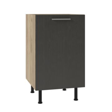 Кухненски шкаф SKY LOFT долен Н-50/87 златен дъб крафт/сиво  (005.002.3321)