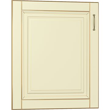 Врата за съдомиялна VANILLA 713/596 с дръжка златна патина  (005.002.1582)