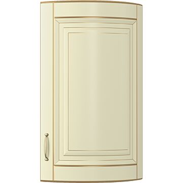 Кухненски шкаф VANILLA В-30/72 ДВ.ЗАОБЛЕН клен/златна патина  (005.002.1558)