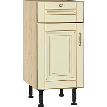 Кухненски шкаф VANILLA Н-40/87 1 чекмедже, клен/златна патина  (004.100.0004)