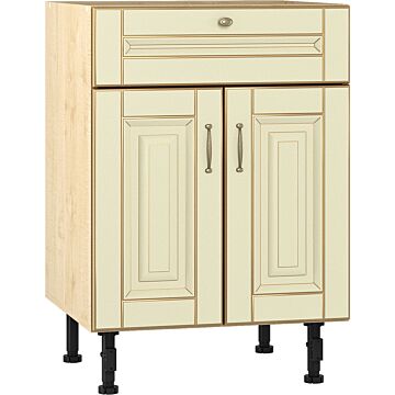 Кухненски шкаф VANILLA Н-60/87 1 чекмедже, клен/златна патина  (004.100.0013)