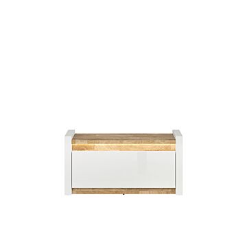 Шкаф за обувки ALAMEDA SFK1K бял лак/дъб уестминстър/бял лак  (029.003.0017)