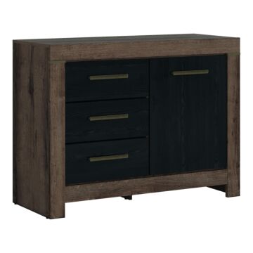 Скрин BALIN KOM1D3S корпус дъб монастри/фронт дъб черен  (015.005.0008)