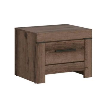 Нощно шкафче BALIN KOM1S корпус и фронт дъб монастри  (015.005.0027)