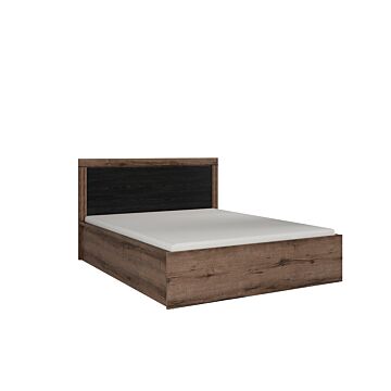 Легло BALIN LOZ/140/B корпус дъб монастри/фронт дъб черен  (015.005.0014)