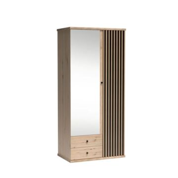 Гардероб CALI C-25 с огледало артисан  (003.030.0537)