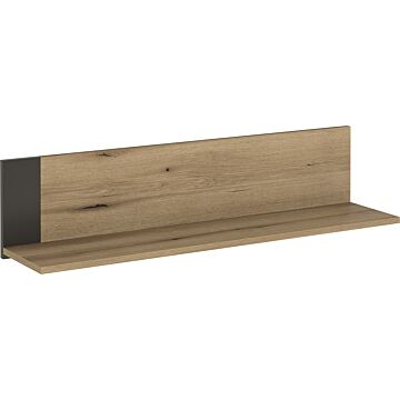 Полица COMBO POL сив графит/крайбрежен дъб  (004.106.0005)