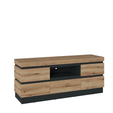 ТВ шкаф CORTE CORF06 RTV крайбрежен дъб/сиво  (088.002.0038)