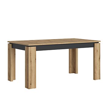 Трапезна маса разтегателна CORTE CORT01 крайбрежен дъб/сиво  (088.002.0043)