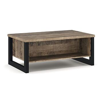 Холна маса EMILI колониален дъб гранж/черно  (089.004.0179)