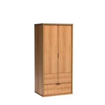 Гардероб  FONTI F-11 с огледало дъб карамел  (003.030.0399)