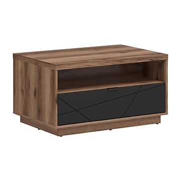 Холна маса FORN LAW1S корпус дъб делано/фронт черно мат  (007.011.0051)