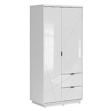 Гардероб FORN SZF2D2S корпус и фронт бял лак  (007.011.0013)