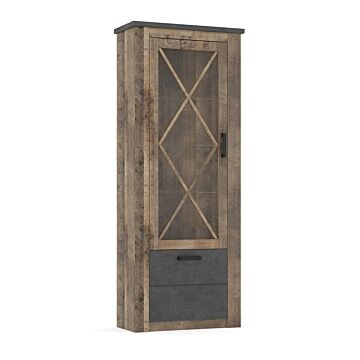 GEORGIA 1Д1В пенал колониален дъб/матера  (089.004.0096)