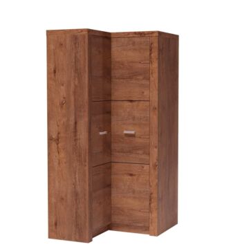 Ъглов гардероб INDIANAPOLIS I-14 (обратно на каталога)  светла пепел  (003.030.0254)