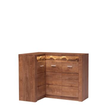 Ъглов скрин INDIANAPOLIS I-15 (обратно на каталога) светла пепел  (003.030.0255)