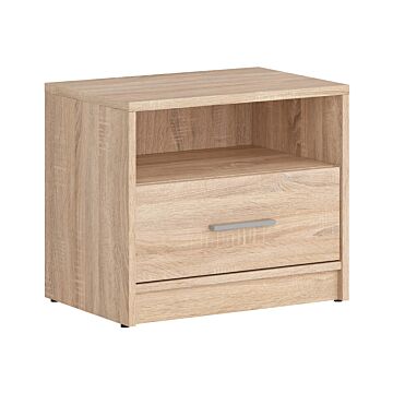Нощно шкафче NEPO PLUS KOM1S корпус и фронт дъб сонома  (020.004.0253)