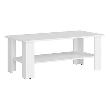 Холна маса NEPO PLUS LAW/115 бял  (020.004.0156)