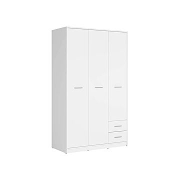 Гардероб NEPO PLUS SZF3D2S корпус и фронт бяло  (020.004.0182)