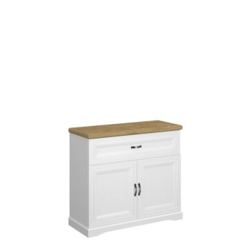 Скрин RIVA KOM 2D1S бяло/дъб харбор  (092.003.0046)