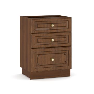 Кухненски шкаф GRAND NEW 60Н3Ш долен,  орех/златен дъб  (089.001.0089)