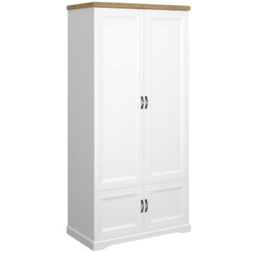 Гардероб RIVA SZF 4D бяло/дъб харбор  (092.003.0051)