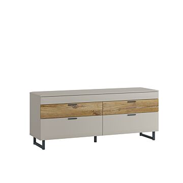 ТВ шкаф ROMY RMYF01 светло сиво/дъб флагстаф  (088.004.0043)