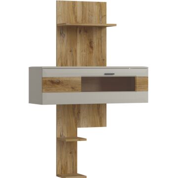 Етажерка ROMY RMYF05 светло сиво/дъб флагстаф  (088.004.0045)