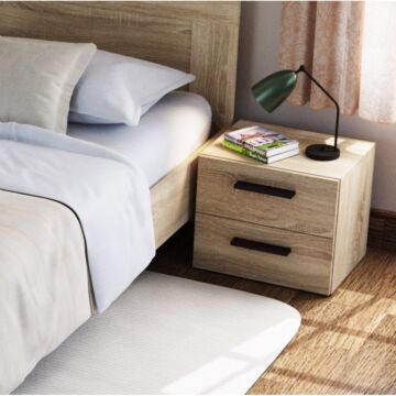 Нощно шкафче SOLO 2S дъб сонома  (092.006.0022)